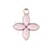 John Bead Sweet & Petite Four Petals Charms, 10ct.